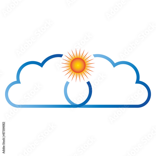 Sonne und Wolken, Wetter, 