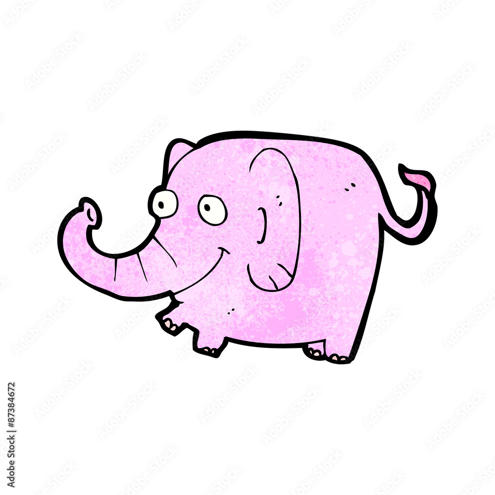 cartoon pink elephant cartoon pink elephant