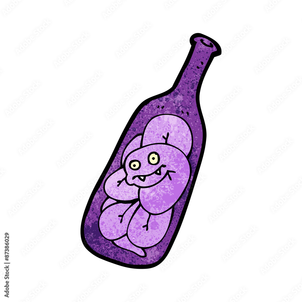 snake in bottle cartoon snake in bottle cartoon