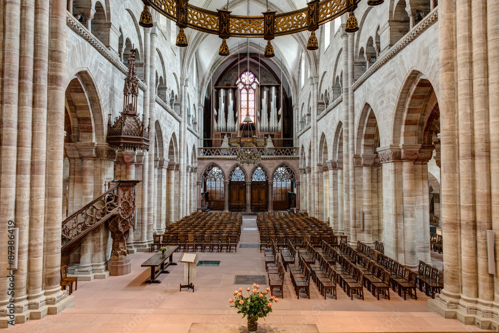 Fototapeta premium Inside a Cathedral