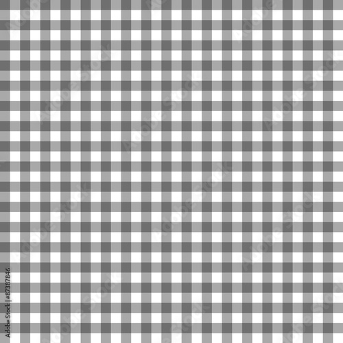 Graue Karo Tischdecke Muster kariert Plaid 