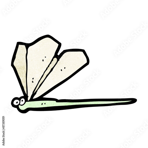 cartoon dragonfly