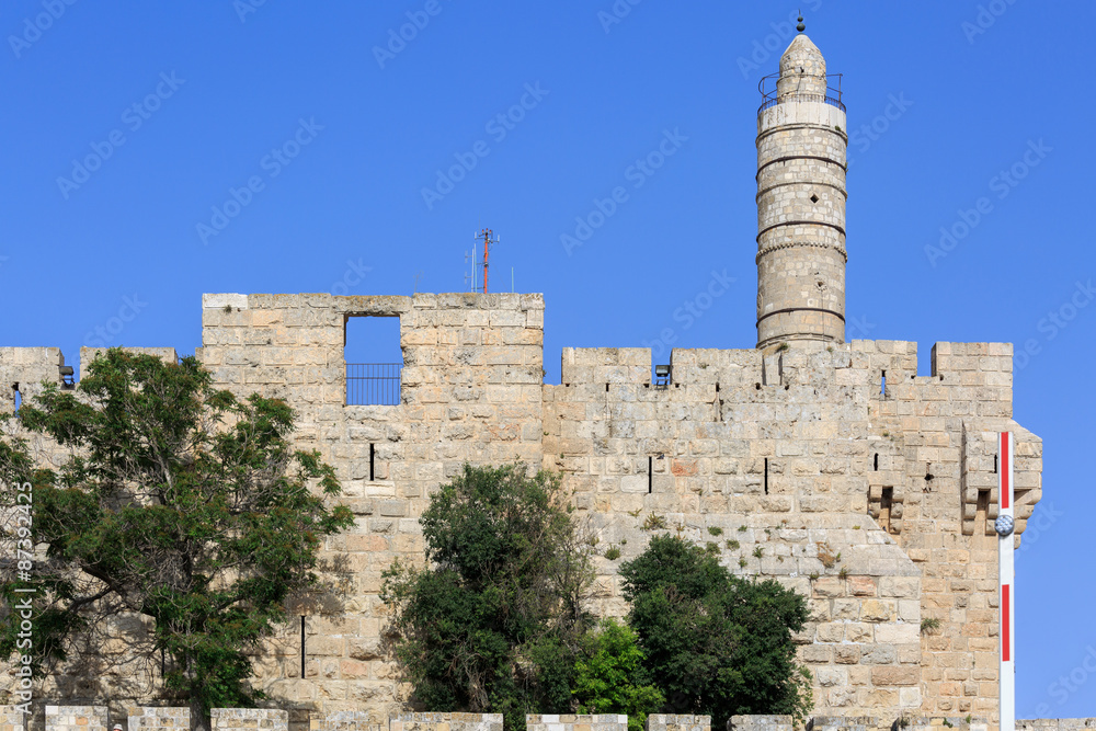 The tower of King David