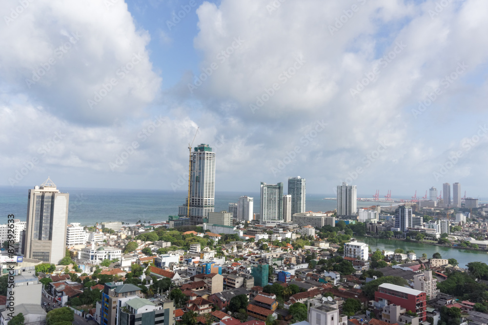 Colombo cityscape