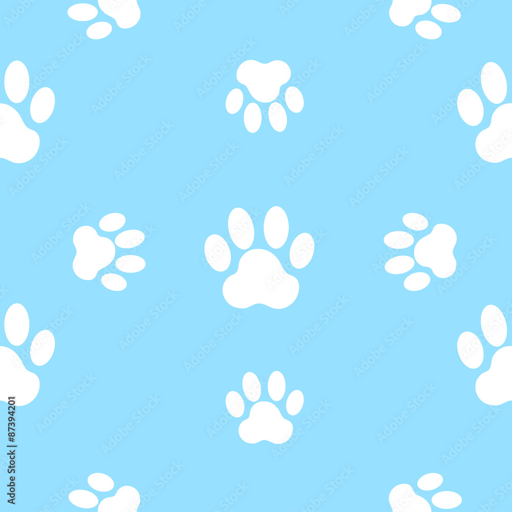 seamless pattern with paw print seamless pattern with paw print