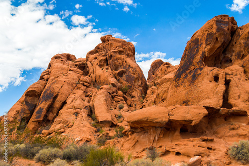 Photography Red Rock Landscape, Valley of Fire State Park, Nevada, USA