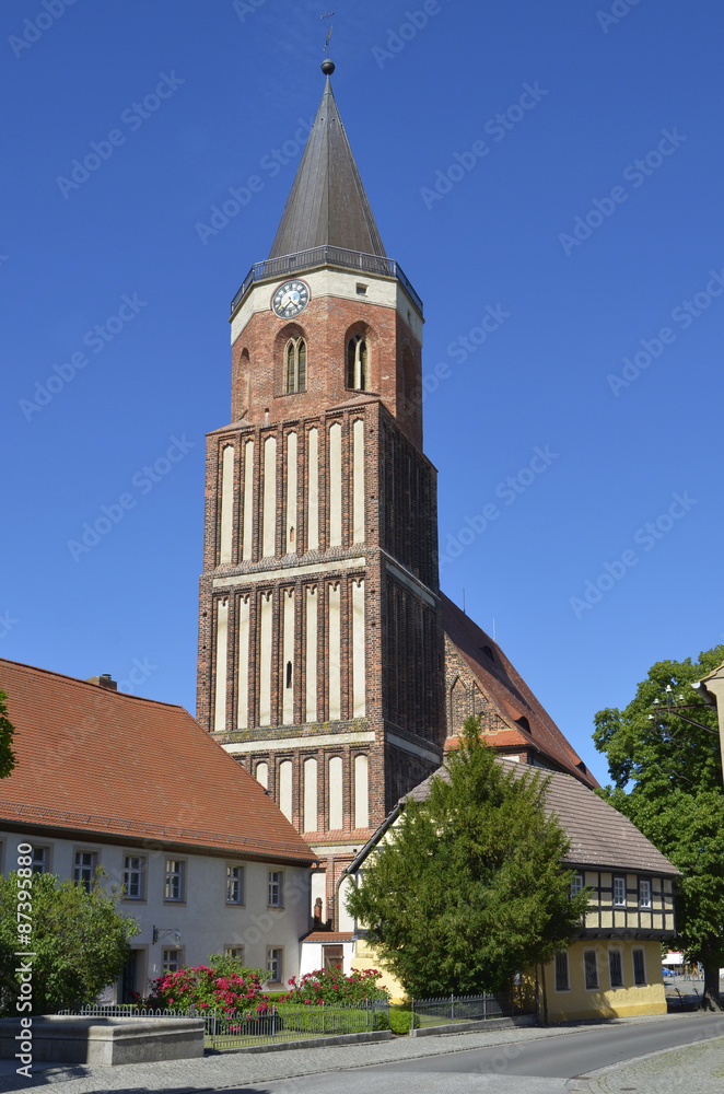  Stadtkirche und Heimatmuseum in Calau