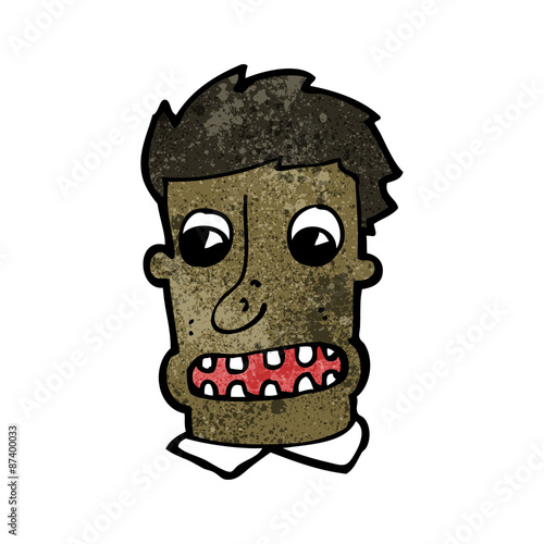 cartoon mna with shocked face