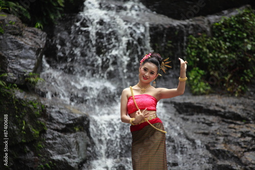 Fototapeta Naklejka Na Ścianę i Meble -  Dancer Thailand 
