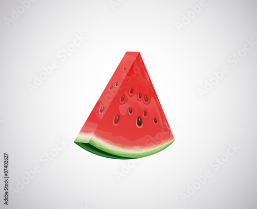 Watermelon piece