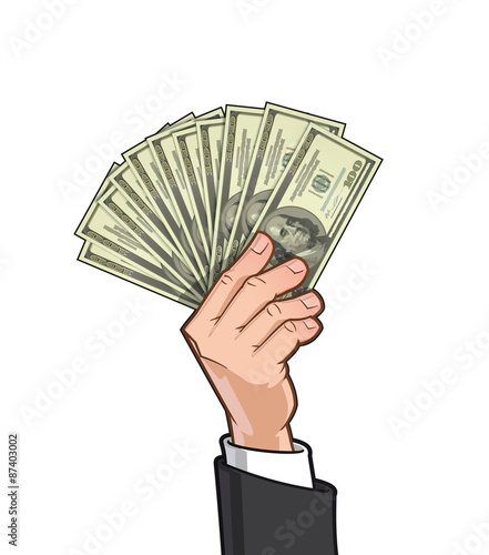 Hands Showing Money 1