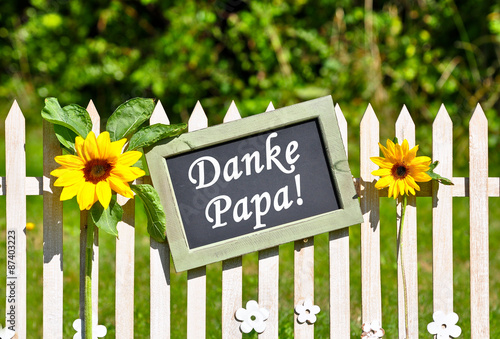 Danke Papa photo