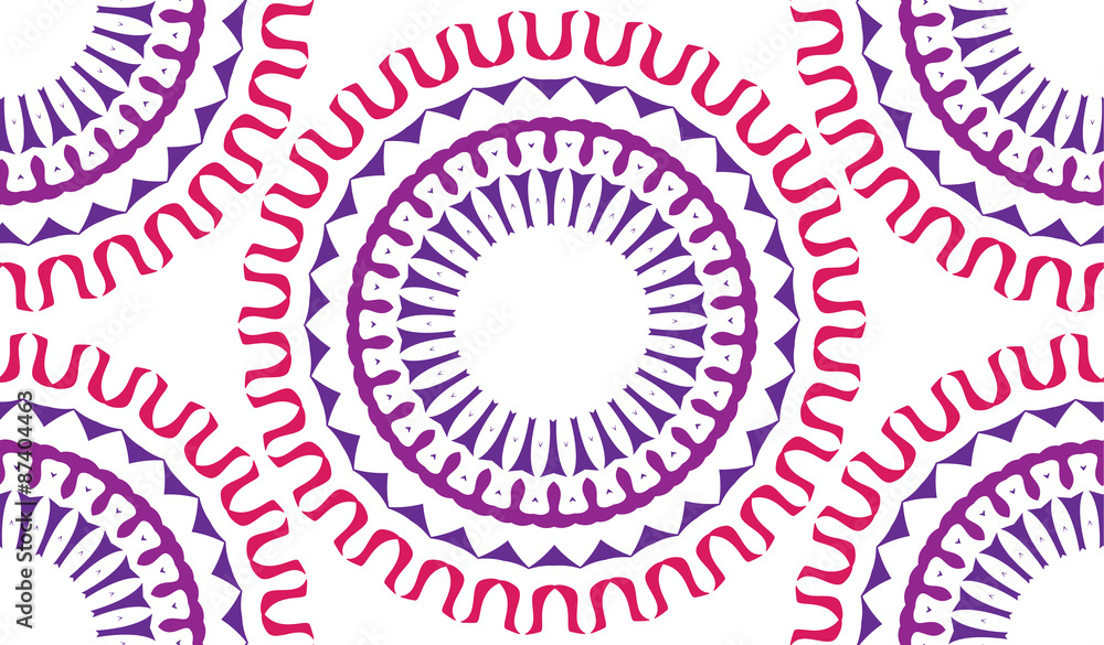 A seamless background of circular patterns. Seamless patterns from shapes color. A star-shaped pattern. A seamless background of circular patterns. Seamless patterns from shapes color. A star-shaped pattern.