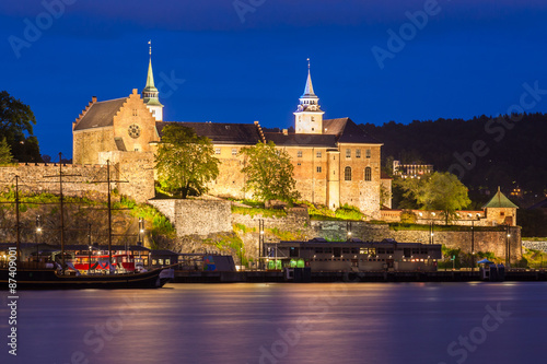 Akershus Fortress at Night