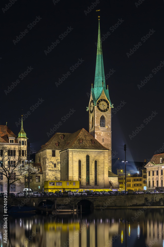 Fraumunster Church, Zurich