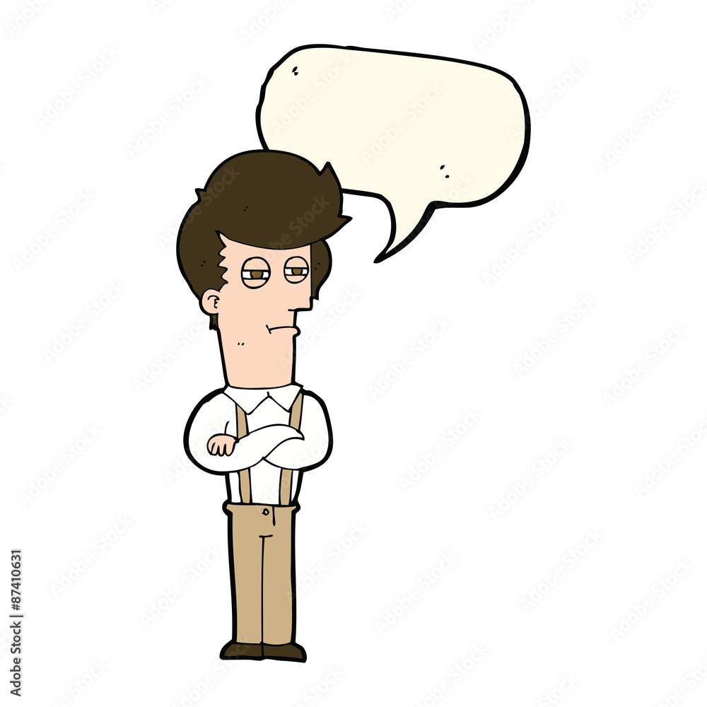 cartoon annoyed man with speech bubble cartoon annoyed man with speech bubble
