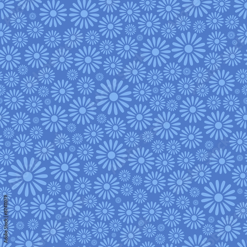 Flower seamless pattern background