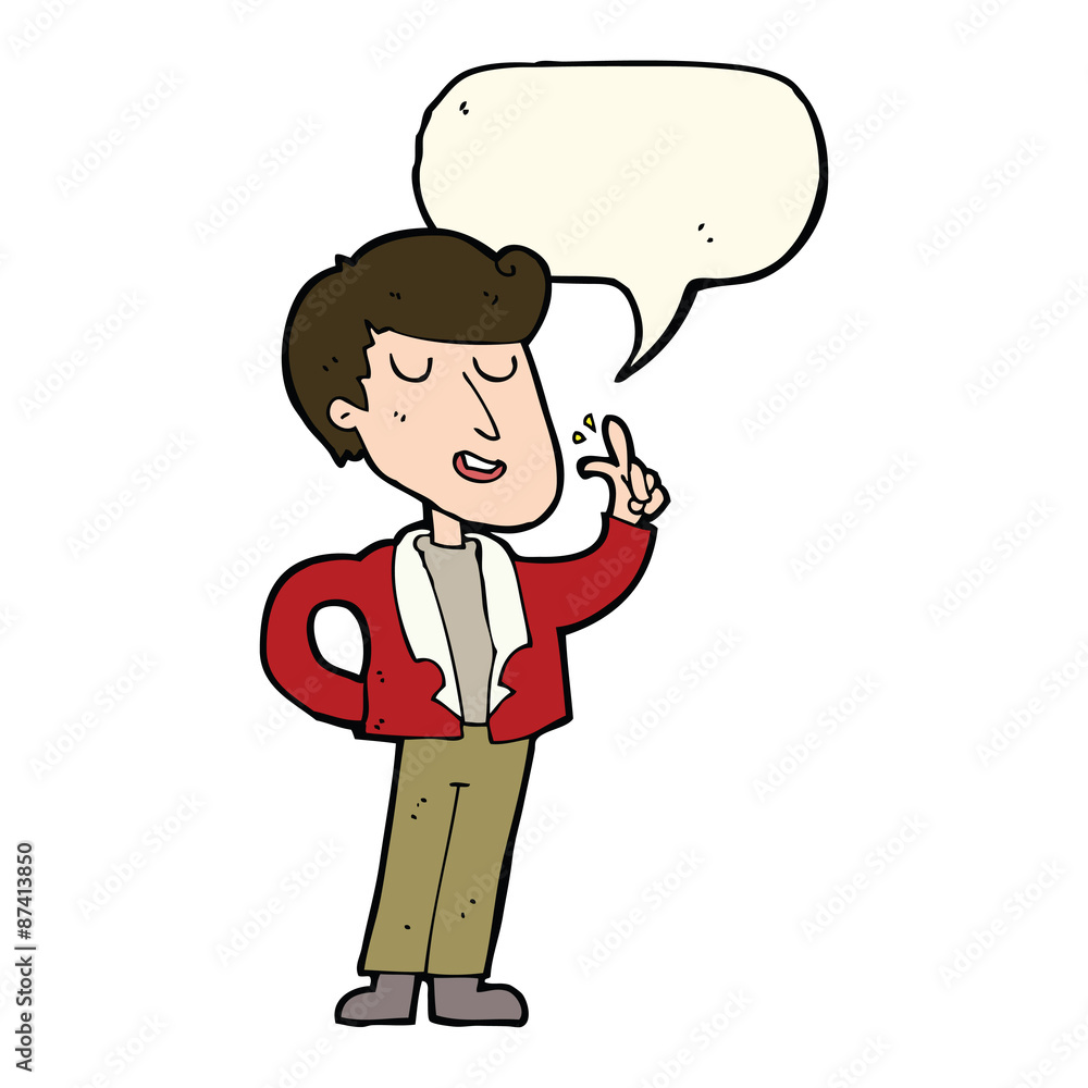 cartoon cool guy snapping fingers with speech bubble cartoon cool guy snapping fingers with speech bubble