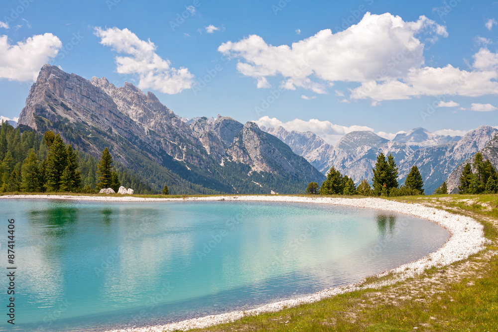 Lake at Cresta Bianca, Dolomiti