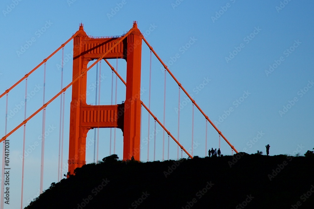 Obraz premium The Golden Gate in San Francisco