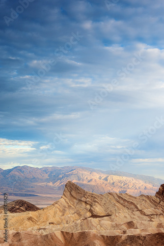 Zabriskie Point in Death Valley National Park in California, USA