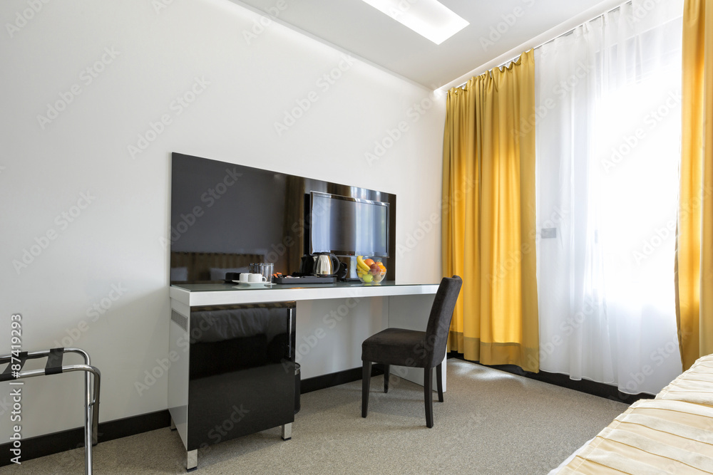 Fototapeta premium Interior of a modern hotel room