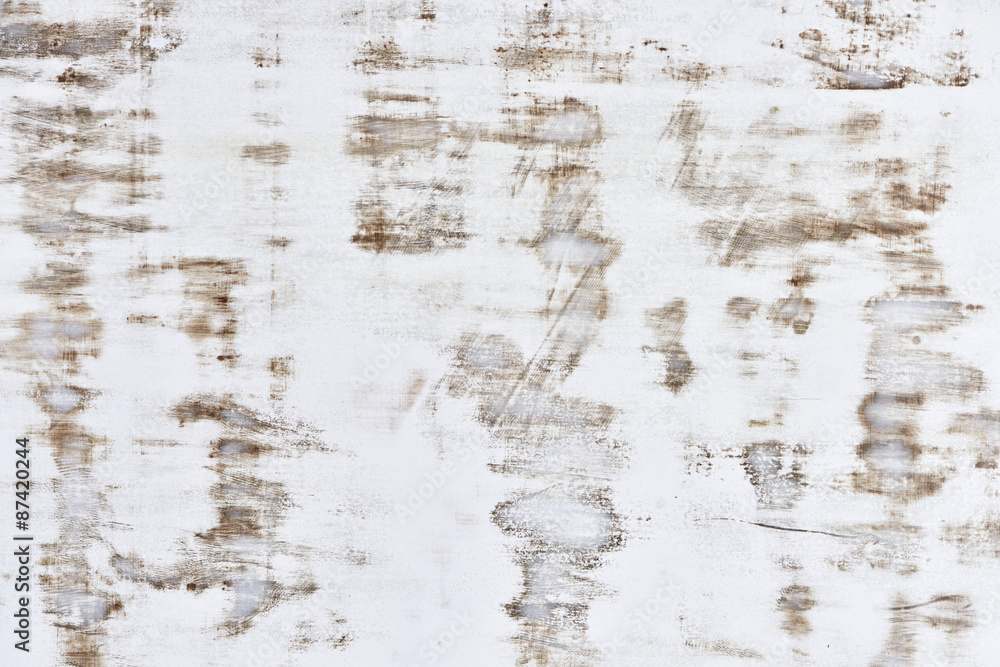 Obraz premium White wood polish