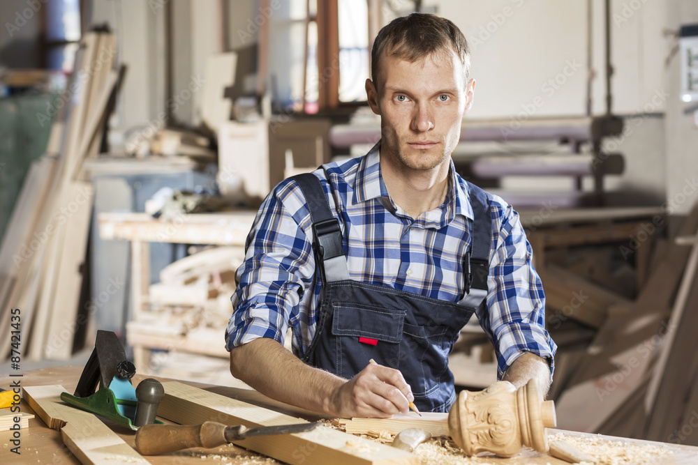 Carpenter at work Carpenter at work