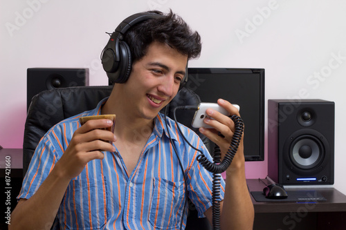 Konstfotografi Escuchar música ver
