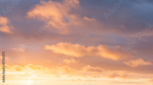 Fototapeta Naklejka Na Ścianę i Meble -  Bright cloudscape background