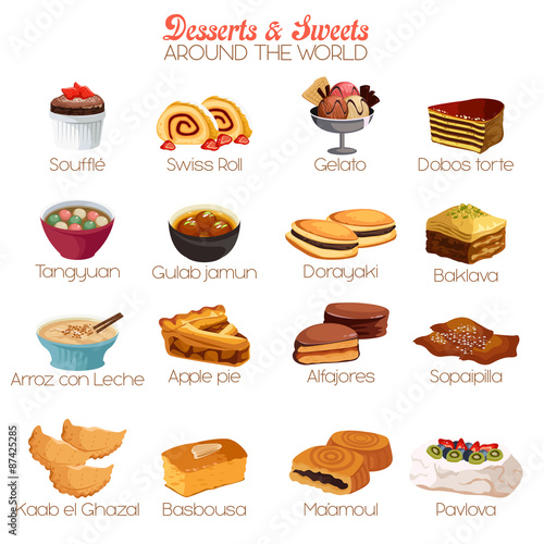 Dessert and Sweets Icons