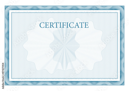 Certificate and diplomas template. Vector