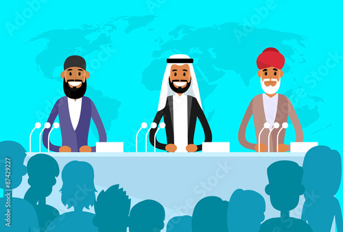 Conference International Leaders Arabic Indian Jew President