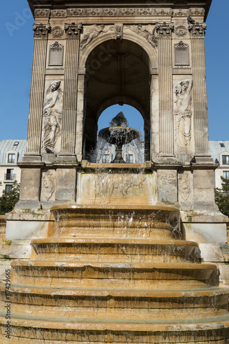  Paris - The Fontaine des Innocents is a monumental public fountain located on the place Joachim-du-Bellay in the Les Halles district in Paris  France