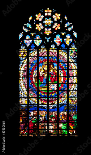 Les vitraux de la collégiale Saint Aubin de Guérande