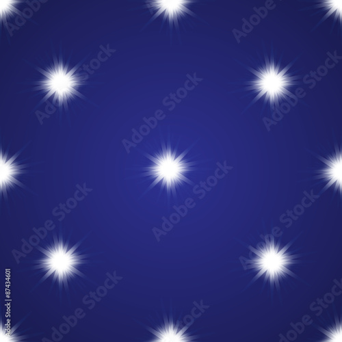 Wallpaper seamless from glittering stars. Vector illustration