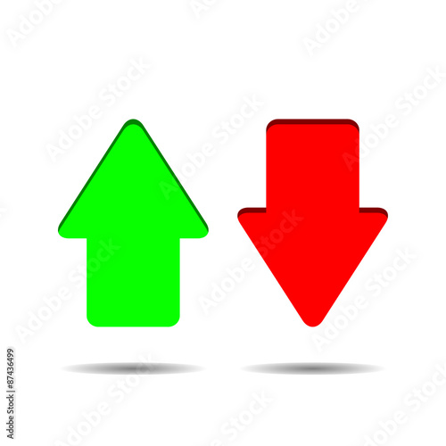  Arrow up and down