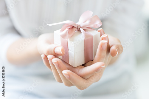 Romantic gift box photo