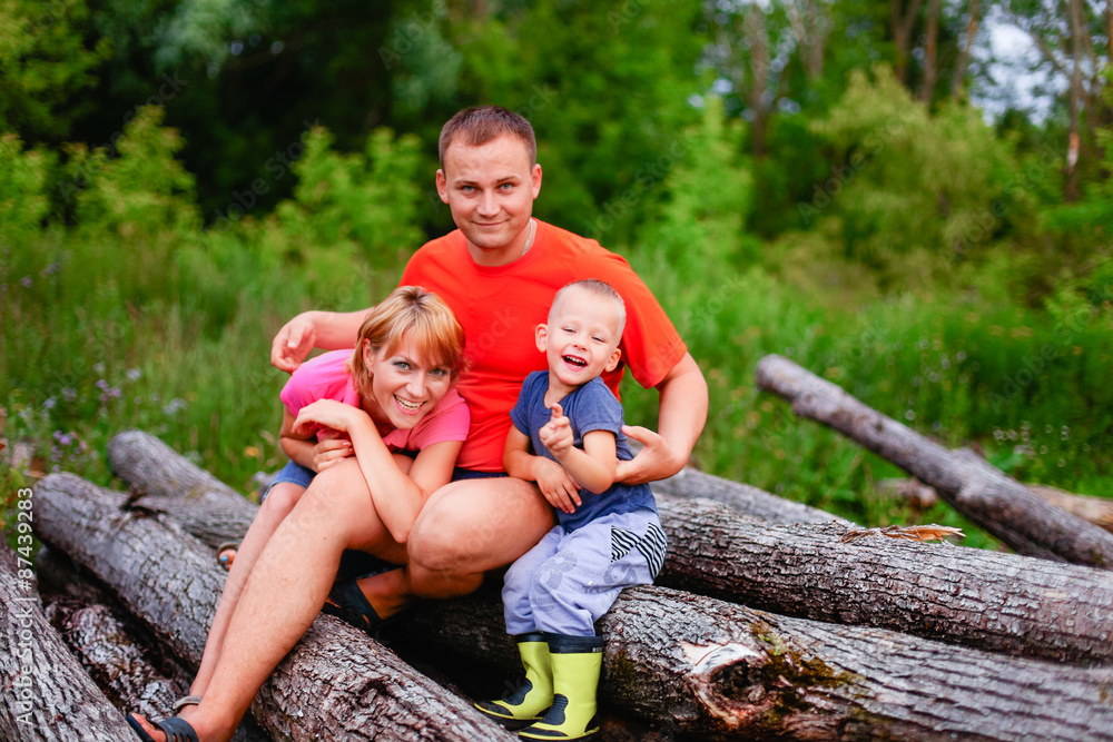 Fototapeta premium Family.