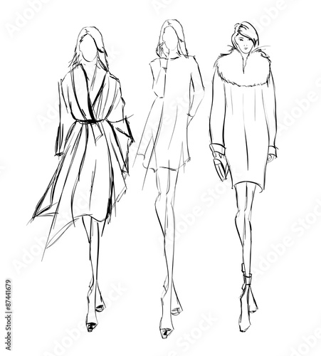 SKETCH. fashion girls