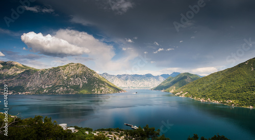  Kotor bay in Montenegro