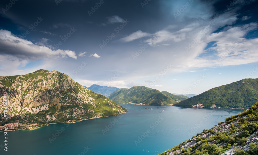  Kotor bay in Montenegro