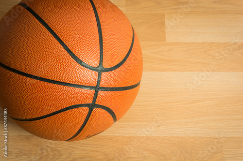 Close up Basketball © sorapop