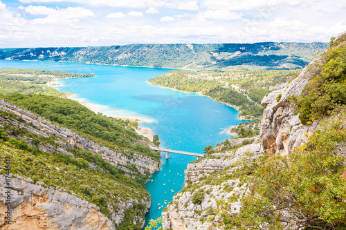 Gorges du Verdon,Provence in France, Europe. Beautiful view on l