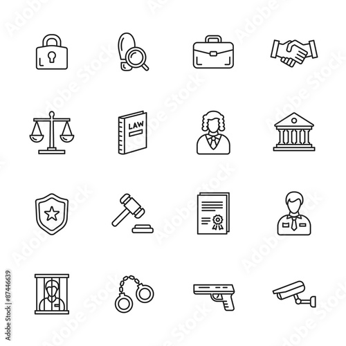 Law Icons