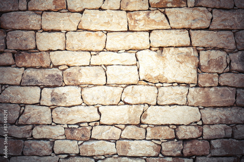 Old stone wall, detailed background texture