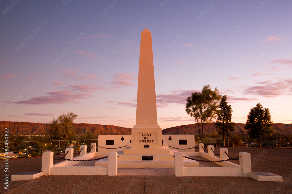Obraz premium Anzac Hill Memorial