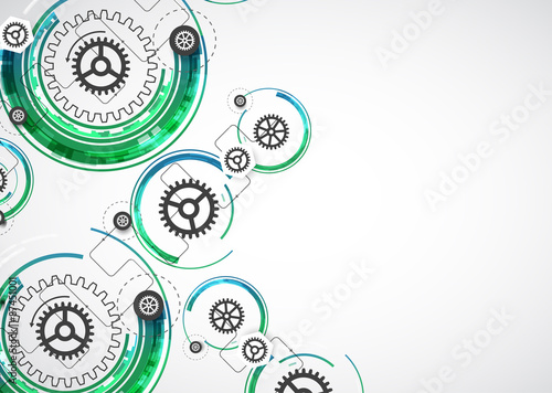 Abstract color technology computer technology business backgroun