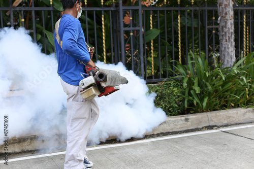 Fogging mosquito to prevent of dengue fever