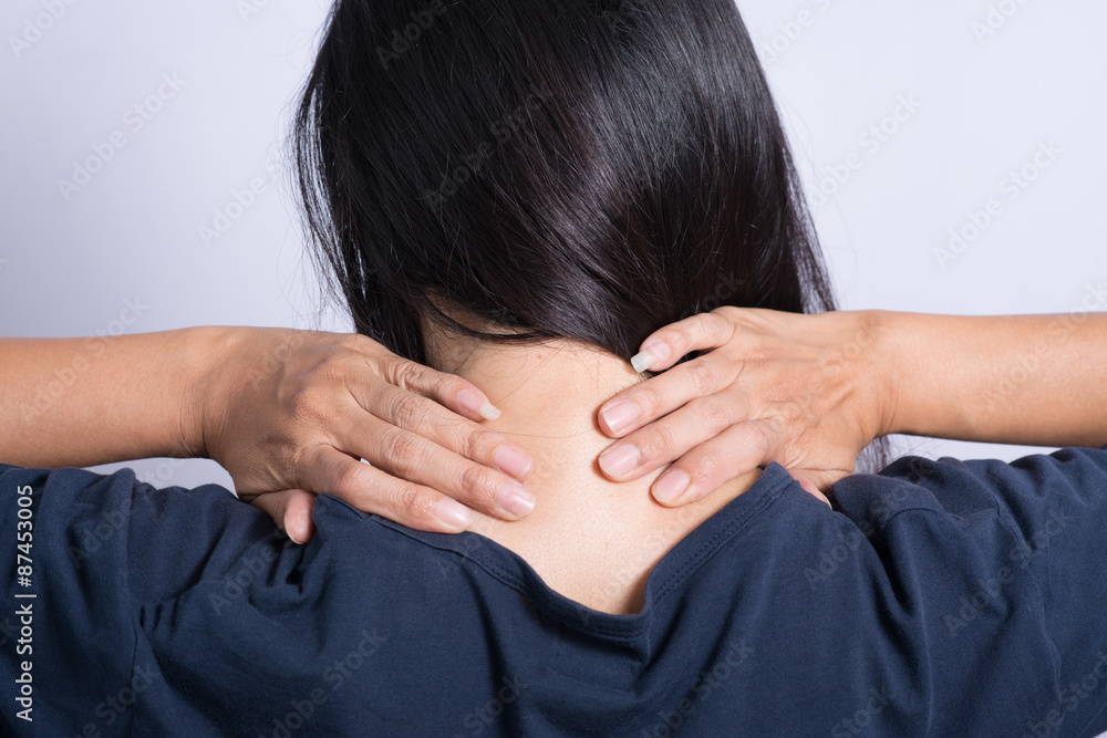 Fototapeta premium Neck pain .